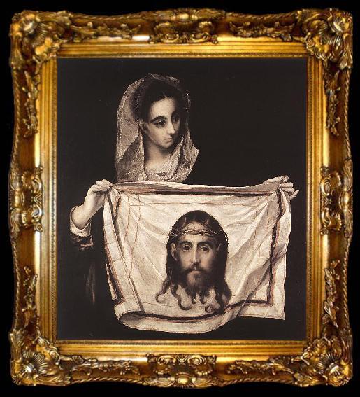 framed  ZIMMERMANN  Johann Baptist St Veronica with the Sudary sdfg, ta009-2